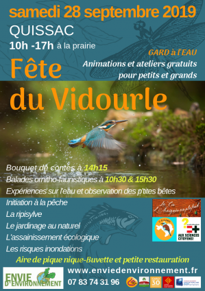 Affiche fete du vidourle