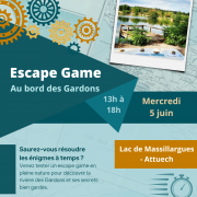 Escape game 5 juin massillargues